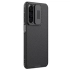 Карбоновая накладка Nillkin CamShield Pro для Samsung Galaxy A36 5G Black