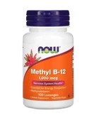 Methyl B-12 метилкобаламін 1000 мкг Now Foods 100 таблеток для розсмоктування