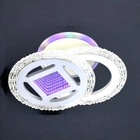 Потолочная LED люстра 50W VALESO на два акриловых плафона 3000-6000К белая IP20 3412-2C WH