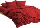 Комплект постільної білизни Good-Dream Двоспальний 175 x 210 см Red Сатин (GDSRBS175210)