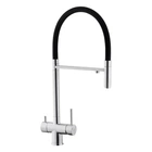 Смеситель для кухни с подключением к фильтру Kroner KRP Edelstahl Klassisch-ESG03815BLK (CV027933)