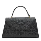 Женская кожаная сумка Borsa Leather K1213D-black