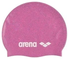 Силиконовая шапочка для плавания Arena, герметичная посадка, розовая