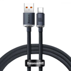 Кабель Baseus Crystal Shine Series Fast Charging Type-C 100W 1.2m чорний CAJY000401