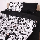 Комплект постільної білизни MirSon 17-4850 Panda Сімейний 2x160x220 см Бязь (2200009584787)