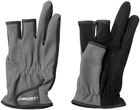 Перчатки Select Basic SL-GB02 рыболовные дышащие с 3 обрезанными пальцами противоскользящие Gray M