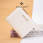 Гаманець жіночий з монетницею під рептилію Baellerry Білий