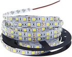 Светодиодная LED лента 5050 60 диодов/метр 12 вольт IP20 5м Холодно белая