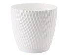 Горшок для цветов Form-Plastic Мика круглый 1,75 л 14 х 13 см, Цвет Белый
