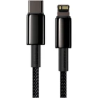 Кабель Baseus Tungsten Gold Fast Charging Data Cable Type-C to Lightning PD 20W 1m Black (CATLWJ-01)