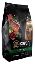 Сухий корм для собак малих порід Savory зі свіжим м'ясом ягняти