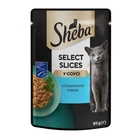 Влажный корм для кошек Sheba Select Slices с океанической рыбой в соусе 85 г