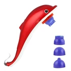 Массажёр ручной Дельфин для тела Dolphin Красный