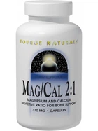 Витамины Source Naturals Magnesium Calcium 2:1 370 мг 90 капсул