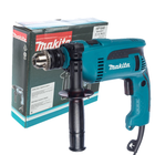 Профессиональная дрель электрическая ударная (электродриль) Makita : 680 Вт, 1.5-13 мм сверло, 2 кг (HP1640)