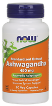 Натуральна добавка Now Foods Ashwagandha 450 мг Капсули