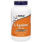 Лизин, L-Lysine, Now Foods 500 мг Таблетки