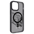 Чехол ArmorStandart Uniq Magsafe для Apple iPhone 15 Pro Max Maza Boar 2 Black (ARM76325)