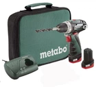 Акумуляторний шуруповерт Metabo PowerMaxx BS Basic 2х2,0 Аг в сумці (600079550)