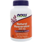 Натуральна добавка Now Foods Natural Resveratrol 200 мг