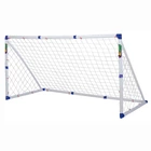Ворота футбольні Outdoor-Play JC-7366A1 366 х 183 х 122 см, біло-сині