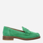Loafersy damskie zamszowe Venezia S141SUGROBM007 38 (5UK) 24.4 cm Zielone (5906140646816)
