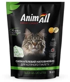 Наповнювач для котячого туалету силікагелевий AnimAll (АнимАлл) Зелений смарагд 5 л