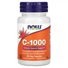 Вітаміни Now Foods Вітамін C-1000 Vitamin C-1000 30 вегетаріанських капсул