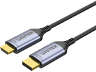 Kabel Unitek DisplayPort 1.4 to HDMI 8K Cable Space Grey (V1610A01)