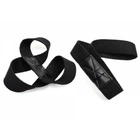 Лямки атлетические для турника и перекладины EasyFit EF-0036 черные