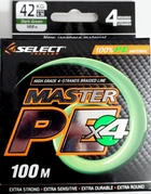 Шнур Select Master PE 100m 0.36 мм 42кг темно-зеленый