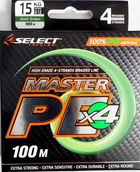 Шнур Select Master PE 100m 0.12 мм 15кг темно-зеленый