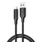 Кабель XO NB265-AC USB-A to USB-C 3А 1 м Black (NB265-AC.black)