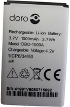 Акумулятор Doro DBO-1000A для 1370/1372/2404 (380147)