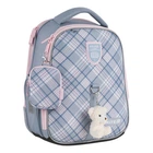 Школьный каркасный рюкзак Kite Education 555 College Line Girl Серый 14л (K25-555S-6)