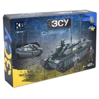 Конструктор военный, танк, Challenger 2, фигурки, 407 деталей KB 1144