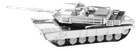 Металлический 3D конструктор "Tank - M1 Abrams", Metal Earth, MMS206