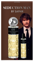 Набір для чоловіків Saphir Parfums Seduction Парфумована вода 200 мл + Парфумована вода 30 мл (8424730034036)