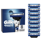 Змінні картриджі для гоління (леза касети) чоловічі Gillette Mach3 mach 3 Turbo касети 8 шт