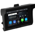 5" дюймовый мультимедийный монитор для мотоцикла Podofo A-3502 с Bluetooth, Wi-Fi, Apple CarPlay / Android Auto, GPS, черный