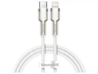 Кабель BASEUS USB Type-C - Lightning 1m White (CATLJK-A02)