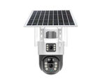 Камера 4G с двумя линзами V36-4G SOLAR уличная цветная с солнечными батареями