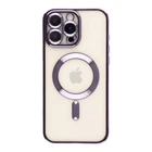 Чохол TPU Metallic Full Camera with Magsafe для iPhone 16 Pro Max Колір Dark Purple