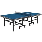 Професійний тенісний стіл GEWO CS Pro Compact ITTF, для приміщень, складаний, Синій