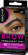 Стійка фарба для брів SYOSS Brow Tint Чорний 17 мл (4015100215182/9000101715781)
