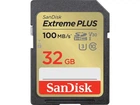 Карта пам'яті SanDisk 32 GB SDHC UHS-I U3 V30 Class 10 Extreme Plus (SDSDXWT-032G-GNCIN)