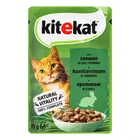 Вологий корм для кішок Kitekat із кроликом у соусі 85 г