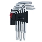 Набір Г-подібних ключів TORX Haisser 481114 102896 9 од