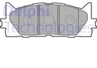 Дискові гальмівні колодки Delphi (LP2169)