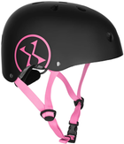 Kask Nils EXTREME MTW001-1 XS 48-52 cm Czarno-różowy (16-70-335) (5907695584684)